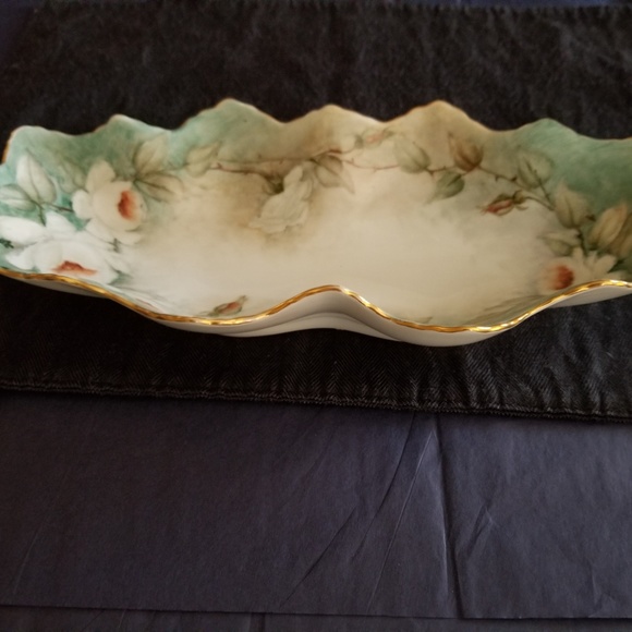 Vintage Other - Vintage - Long Bowl Relish plate or trinket dish